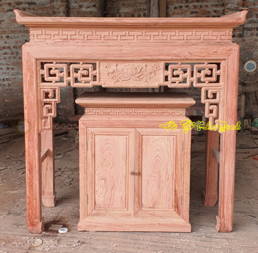 Bàn thờ hiện đại đẹp gỗ Hương